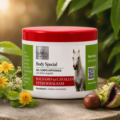 Horse Balm Warming Gel 250ml | Fast Relief for Muscles & Joints