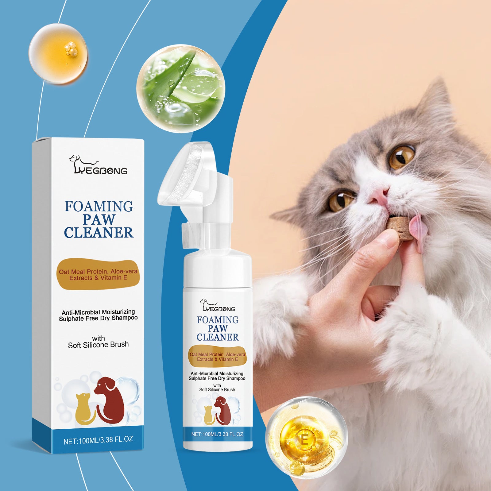 Foaming Paw Cleaner