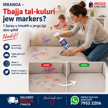 Fabric Cleaner Spray | Deep Stain & Odour Remover for Sofas, Carpets, Mattresses & More